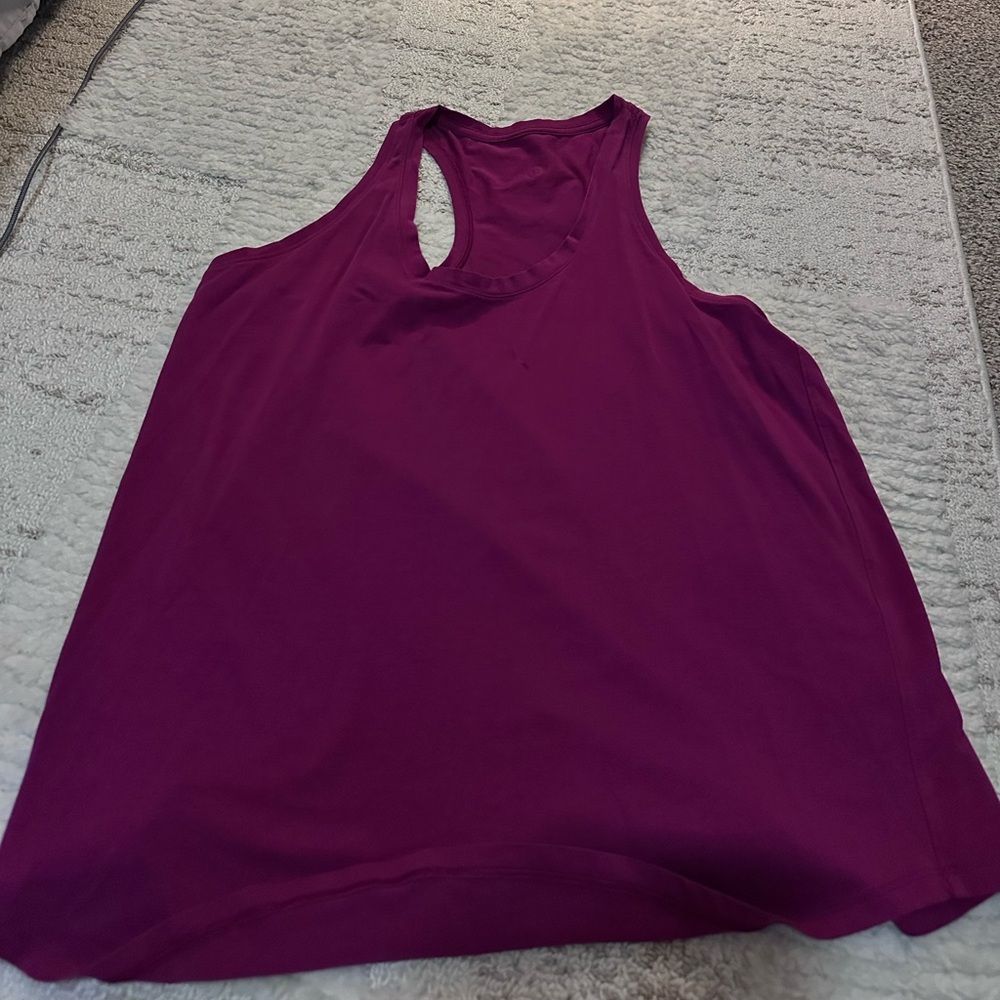 Lululemon Athletica Magenta Tank Top